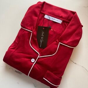 NWT Bamboo Pajama set in Red various sizes